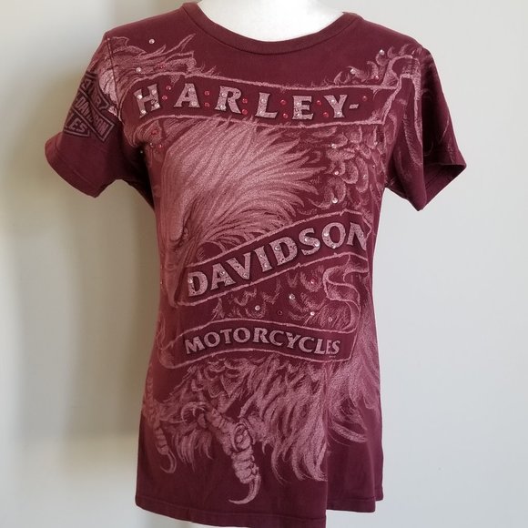 Harley-Davidson Tops - Harley-Davidson Women's Large BLING T-Shirt
